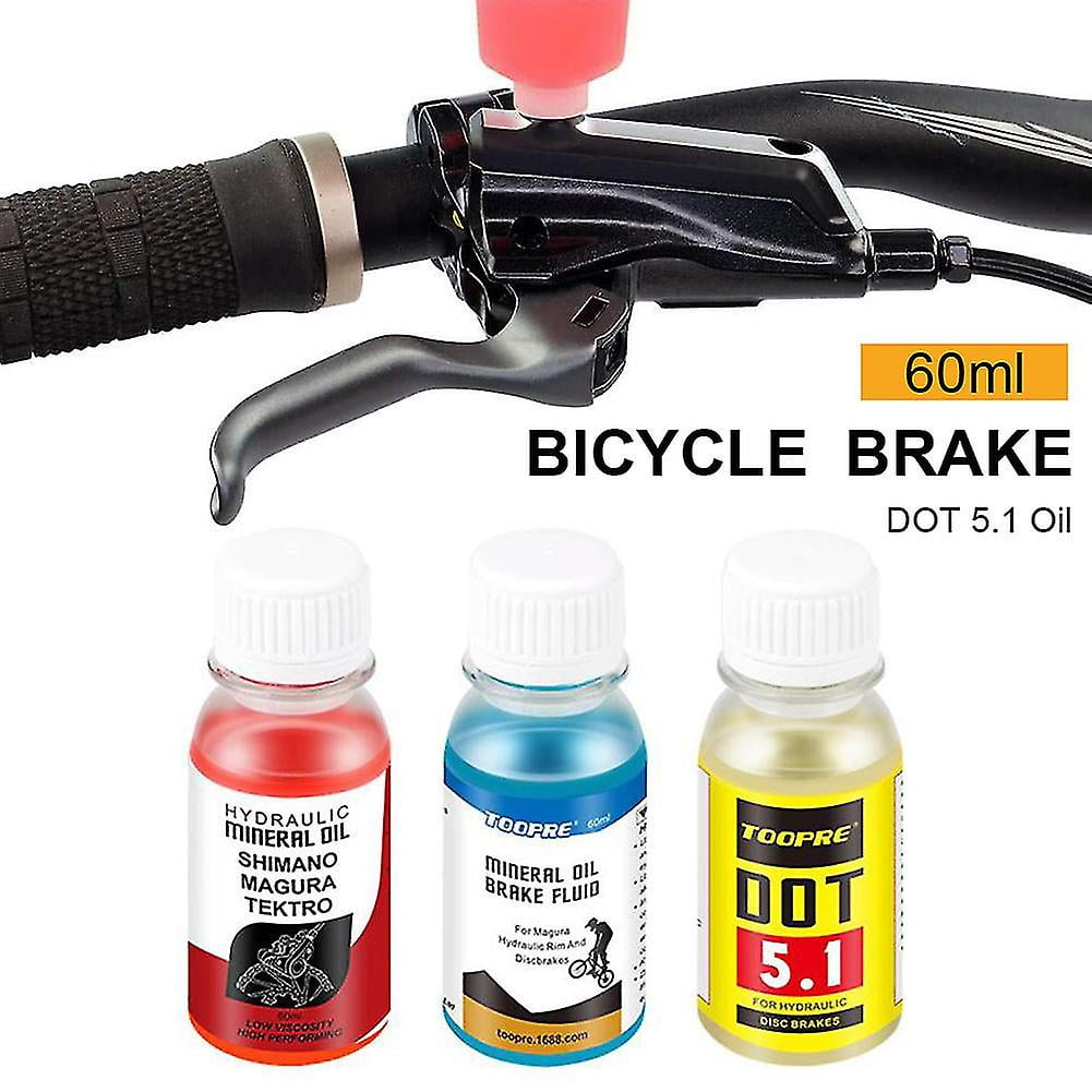 Bicycle Brake Mineral Oil 60ml Enough Capacity Fluid Hydraulic Disc Brake Lubricant For Shimano Magura Tektro Mountain Bikes Hy Walmart