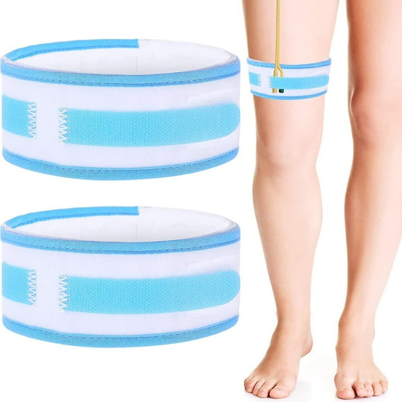 2 Pieces Catheter Supplies, Catheter Leg Bag Holder Urine Drainage Bag Support Leg Band Leg Strap Catheter Stabilization Device Holder For Men Women (