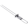thumbnail image 2 of Oleegame 2 Pcs Fourchette de Barbecue Fourchette de Barbecue en Acier Inoxydable Fourchette de Barbecue Semi-Automatique Fourchette de Barbecue d'Extérieur Portable Ustensiles Argent, 2 of 7