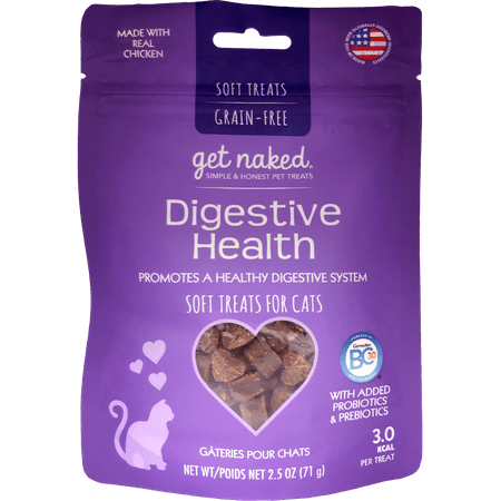 UPC: 0657546701177 | Get Naked Furball Relief Natural Cat Treats