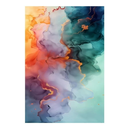 Diamond Painting Kits for Adults - Colorful Abstract Waves5d Diy Full Drill Diamond Art Kits for Adults Kits Gem Art Rhinestones Craft for Wall Home Decor Gifts(No Frame)