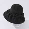 thumbnail image 2 of fatyb Women's Sun Hat Outdoor Wide Brim Foldable Beach Bucket Caps Sun Protection Fishing Hat for Women, 2 of 4