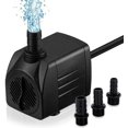 thumbnail image 2 of Bomba de agua sumergible YONGSHENG IPX8 25W 1500L/H 220V 50Hz altura de elevación 2m 3 boquillas, 2 of 5
