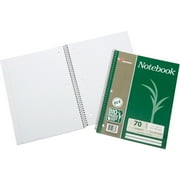 Angle View: SKILCRAFT Bagasse Paper Single-subject Notebook