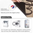 thumbnail image 4 of Coffee and Books Dishwasher Magnet Cover Reuseable Refrigerator Magnet Cover Decal Kitchen Fridge Microwave Stickers Hoilday Party Decor 23 x 26 inch, 4 of 5