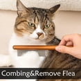 thumbnail image 3 of 3 Pcs Dog Comb Wooden Pet Comb Pet Flea Comb Comb For Long Haired Cats Short Haired Cats, 3 of 5