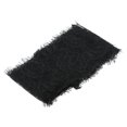 thumbnail image 1 of 3 yardas de tela de ajuste de encaje de pestañas suaves negras / blancas para coser apliques 黑色 Sunnimix Ajuste del cordón, 1 of 8