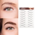 thumbnail image 4 of NOMADIC NOOK Simulation Eyebrow Tattoo 5 Pcs Black Hook Brows, 4 of 5
