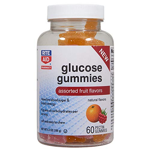 Rite Aid Glucose Energy Gummies with Citrus Pectin, Assorted Fruit