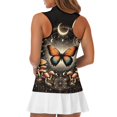 thumbnail image 5 of Whosucclay Butterfly Mushroom Women's Sleeveless Golf Shirts for Ladies, Relaxed Wrinkle Slim Stretchy Womens Golf Shirt for Hiking Daily Sports Athletic Tennis, 5 of 7