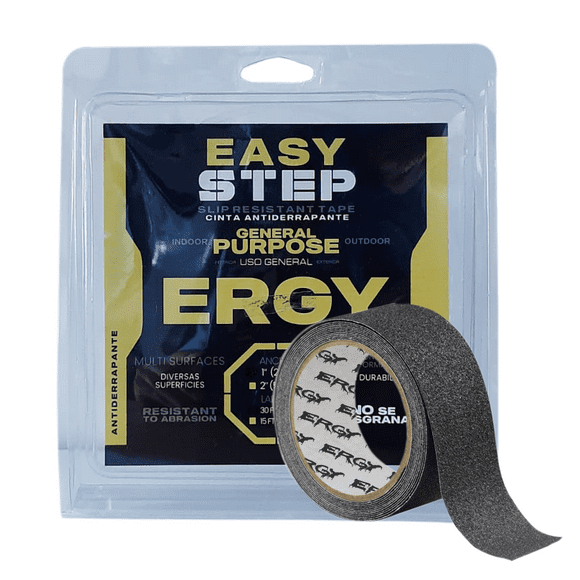 Cinta antiderrapante ERGY. 1" ERGY POWER 25 mm x 4.5 m.