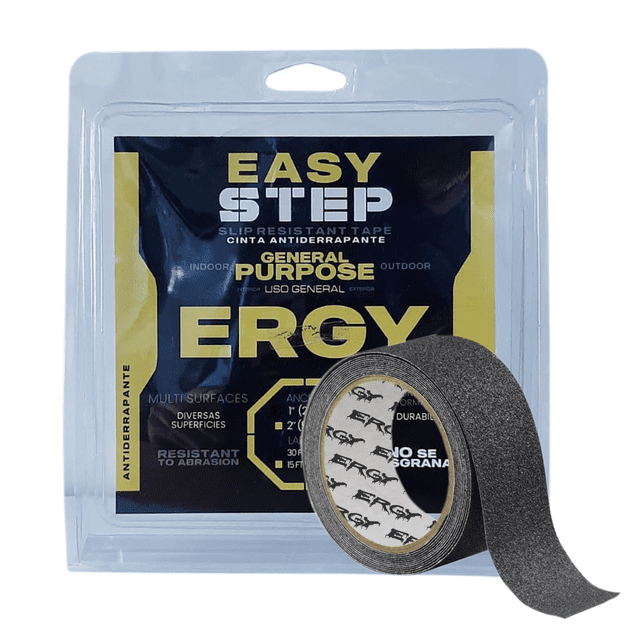 Cinta antiderrapante ERGY. 1" ERGY POWER 25 mm x 4.5 m.