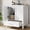White, variant on PYY 30 Inch Bathroom Vanity with Ceramic Sink, Modern Freestanding Bathroom Storage Cabinet Combo with 2 Doors and 1 Drawer, Easy to Clean, White