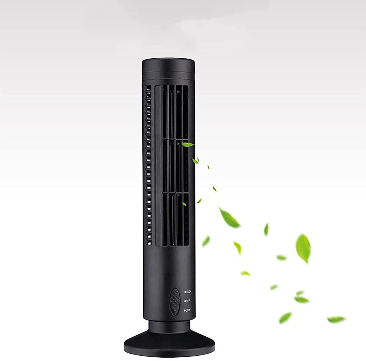 Electric Tower Fan, Desk Table Fan With 2 Speeds, Quiet Cooling, 13 Inch Personal Small