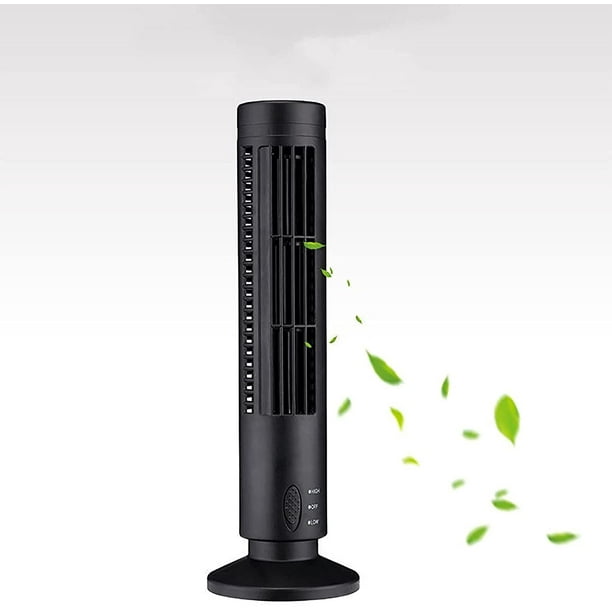 Electric Tower Fan, Desk Table Fan With 2 Speeds, Quiet Cooling, 13