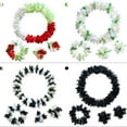 thumbnail image 5 of Gymnture Hawaiian Luau Flower Leis Set - 4 Pcs, 5 of 10