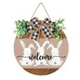 thumbnail image 1 of Cute Easter Wooden Hanging Sign, 40 X 40cm, 1 of 5