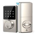 thumbnail image 2 of Smart Lock With Password, Keyless Entry Door Lock With Touchscreen Keypads, Easy To Install, App Unlock, 50 User Codes ,Integrated Smart Home, 2 of 7