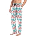thumbnail image 4 of GZHJMY Elephant Pajama Pants for Men, Lounge Pants Lightweight Men Pajama Bottoms with Drawstring Pockets, Christmas New Year Birthday Gifts, X-Large, 4 of 6