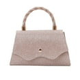 thumbnail image 2 of Hfnxid Shiny Crystal Evening Clutch Bag Top Handle Handbag Wedding Party Bride Purse, 2 of 10