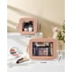 thumbnail image 3 of Set de bolsas de maquillaje FFPaw Travel, funda transparente, neceser, rosa, 3 of 7