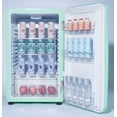 thumbnail image 6 of Crosley Classic Series 3.2 Cuft 1-Door Compact Refrigerator, Retro Mint Green, 6 of 6