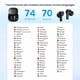 thumbnail image 3 of Auriculares de traducción ANFIER M3 Offline AI 74 idiomas negros, 3 of 7