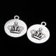 thumbnail image 4 of Colgantes Fernando Retro de Aleación de Plata Antigua 10 Piezas, 4 of 9