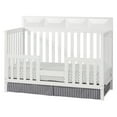 Elin 4in1 Convertible Crib, Matte White
