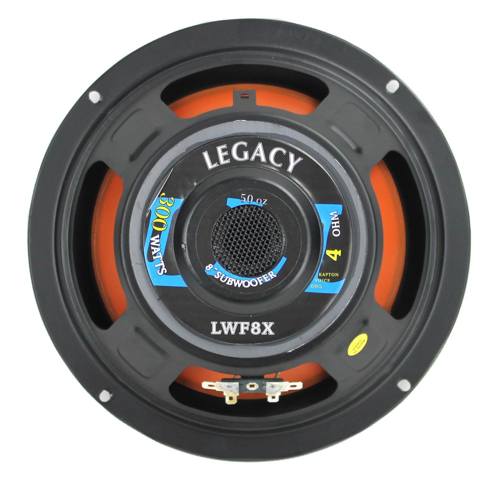 Subwoofer Activo - 8 - 2 OHM - 300wMAX - SWBF8A - Gravity Car Audio,  Amplificadores, Subwoofers, Speakers y Cables