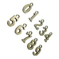 thumbnail image 7 of UDIYO 10 Pcs Alloy 0-9 Numbers Pendants Vintage Number Decor Jewelry Making Accessory, 7 of 7