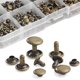 thumbnail image 3 of Kit de Remaches para Cuero YORANYO 340 Juegos en Bronce Tamaños Mixtos, 3 of 7