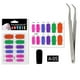 thumbnail image 1 of Pegatinas de seda de fibra de vidrio para uñas, para extensiones de gel y herramientas de decoración de uñas., 1 of 2