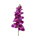 thumbnail image 2 of Trayknick Decorative Artificial Flower Nice-looking Realistic Fake Phalaenopsis Orchid Plants Home Decor Purple, 2 of 13