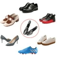 thumbnail image 5 of 2Pc Telescopic Practical Plastic Adjustable Length Men Shoe Trees Stretcher Boot Holder Organizers Black Shoe Tree Man Women, 5 of 9
