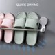 thumbnail image 2 of Organizador de Pared Multiusos para Zapatos, Toallas y Ropa con 6 Ganchos, Fácil Instalación, Color Blanco, Material ABS + Acero Inoxidable, Medidas 48.5 x 8.0 x 10.0 cm, Ideal para Ahorrar Espacio, 2 of 7
