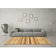 thumbnail image 3 of Ahgly Company Indoor Rectangle Abstract Brown Modern Area Rugs, 2' x 3', 3 of 4