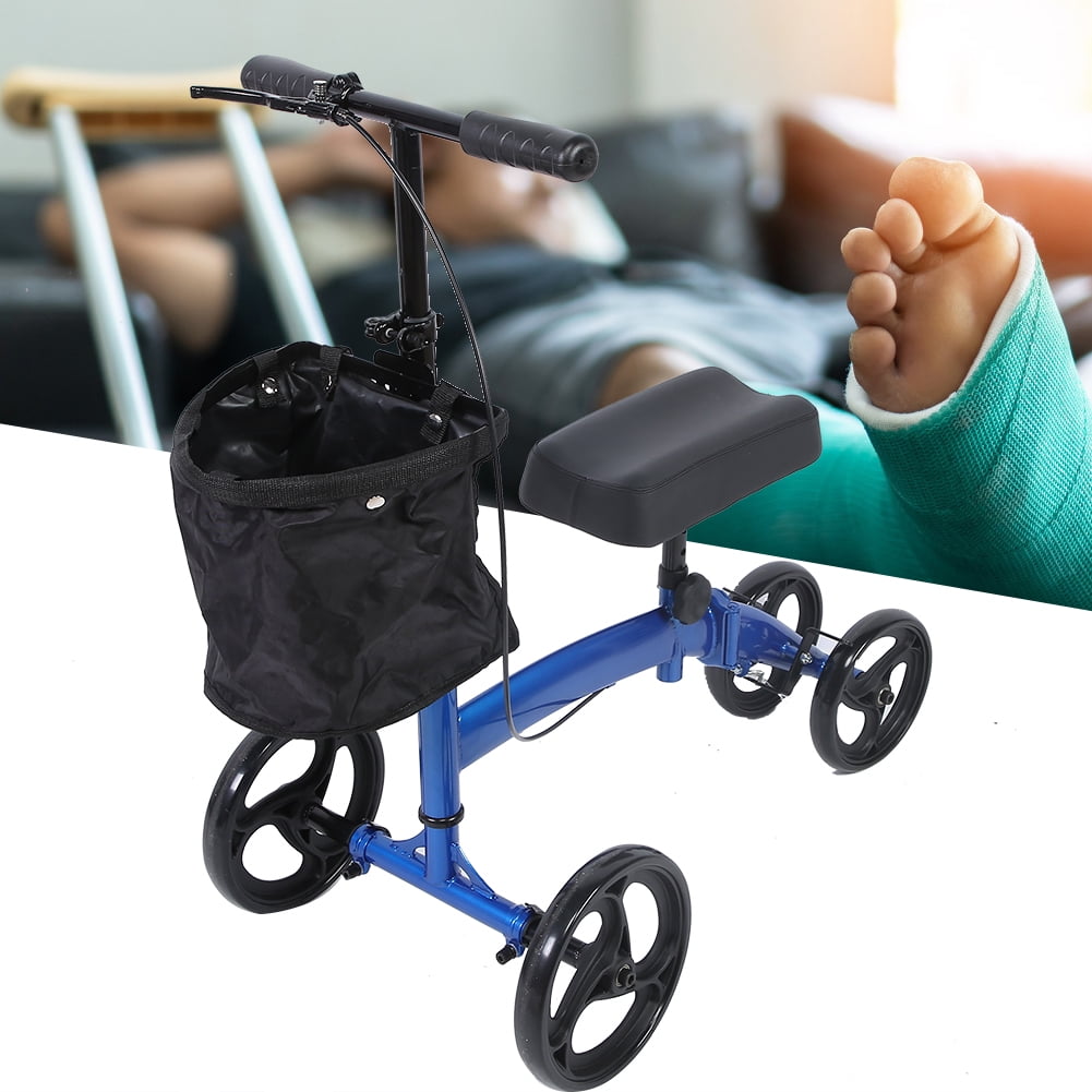 TOPINCN Aid Medical Rollator Knee Leg Scooter Steerable KneeRover Knee
