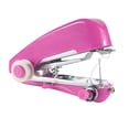 thumbnail image 2 of de mano, herramienta inalámbrica de mano, mini portátil, para reparación rápida en el hogar y accesorios de Rosado Sunnimix Mini máquina de coser, 2 of 8