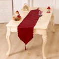 thumbnail image 6 of Dserhfy Table Runner Exquisite Surface Wear Resistant Soft Comfortable Fashion Protect Desk Improve Ambience Wedding Banquet Christmas Table Runner Home Supplies, 6 of 7