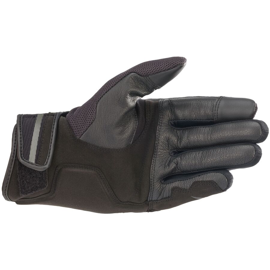 Alpinestars Chrome Mens Textile Motorcycle Gloves Black/Green XL