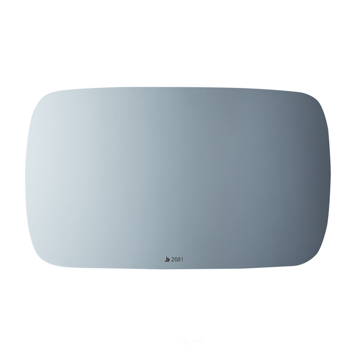 Burco Side View Mirror Replacement Glass - Blue Glass - 2681