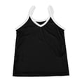 thumbnail image 5 of HuangHuanChen Womens Racerback Tank Tops V Neck Slim Fit Basic Tee Camisole Top for Women Workout Tops Sleeveless Tops Going Out Top Black S, 5 of 5