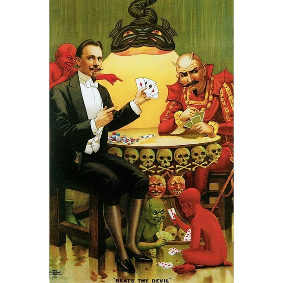 Beats the Devil (Fredrik) - CANVAS OR FINE PRINT WALL ART