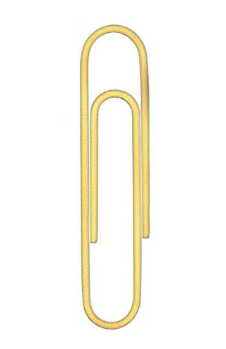14K Gold Paper Clip/Money Clip-88078 