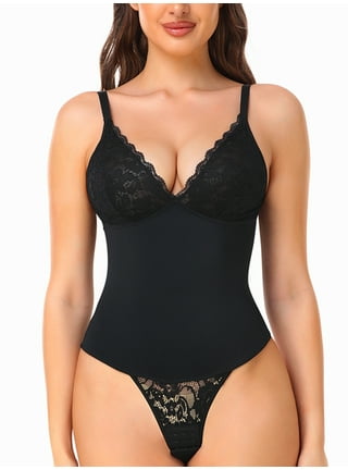 Seamless Body Shaper - Body Briefer Shapewear, Tummy Control Bodysuit with  Arm Shapewear - Body Slimmer  