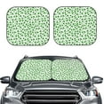 thumbnail image 2 of Windshield Sun Shade, St Patrick'S Day4 Foldable Car Sun Shade Windshield For Front, 2 Pieces, 2 of 4