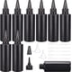 thumbnail image 1 of 16 botellas exprimibles de plástico negro de 5 oz para dispensar condimentos con 2 embudos y 10 pipetas de transferencia., 1 of 9