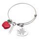 thumbnail image 2 of Pulsera elástica de acero inoxidable para mujer, regalo perfecto para ella., 2 of 5