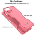 thumbnail image 3 of CoverON For TMobile REVVL 6 Pro 5G/ T-Mobile REVVL 6x Pro 5G Phone Case, Military Grade Heavy Duty Rugged Cover Grip, Pink, 3 of 10